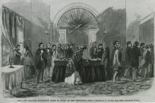 David C. Broderick Lying in State
